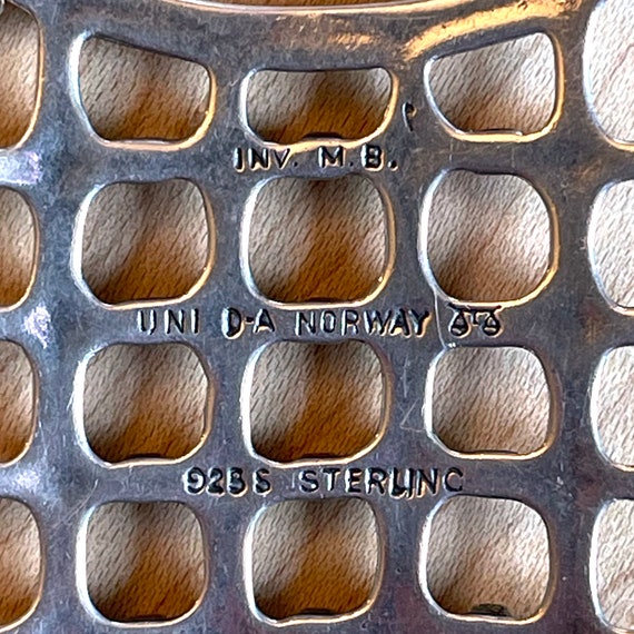 Vintage Marianne Berg for David Andersen Silver N… - image 7