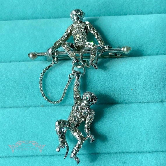 Monkey brooch deals