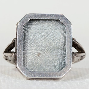 Vintage Silver Frame Ring Hallmarked 1934