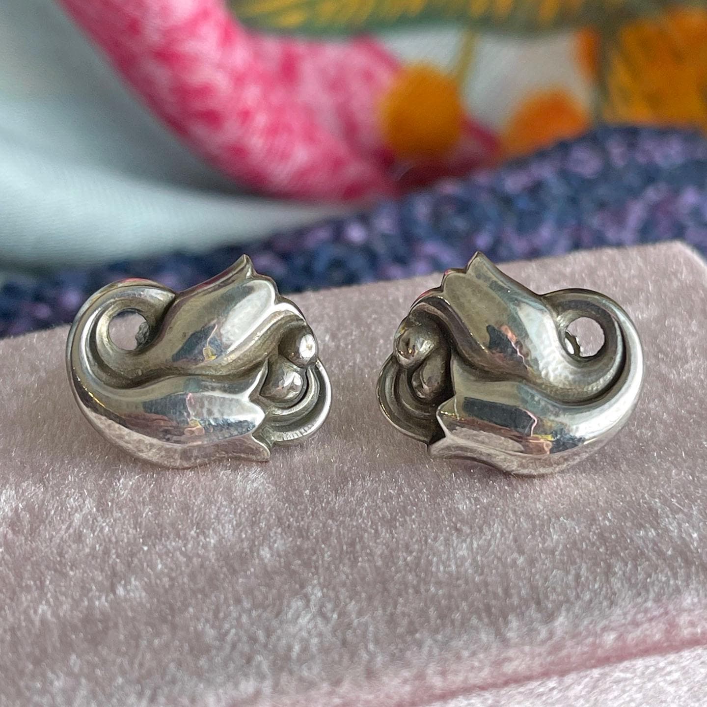 Georg Jensen Tulip Earrings - Etsy
