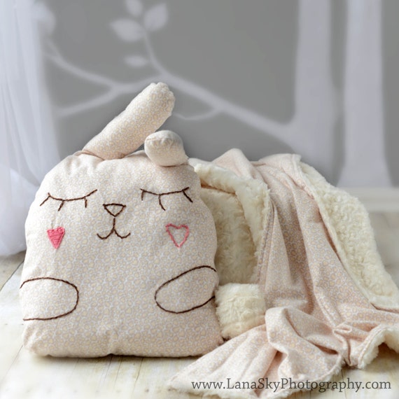 Items similar to Baby/Toddler Blanket and Pillow Set. Stuffed animal