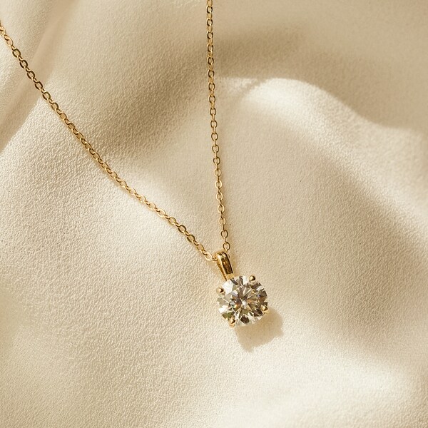 Get What You Need Moissanite Pendant Necklace