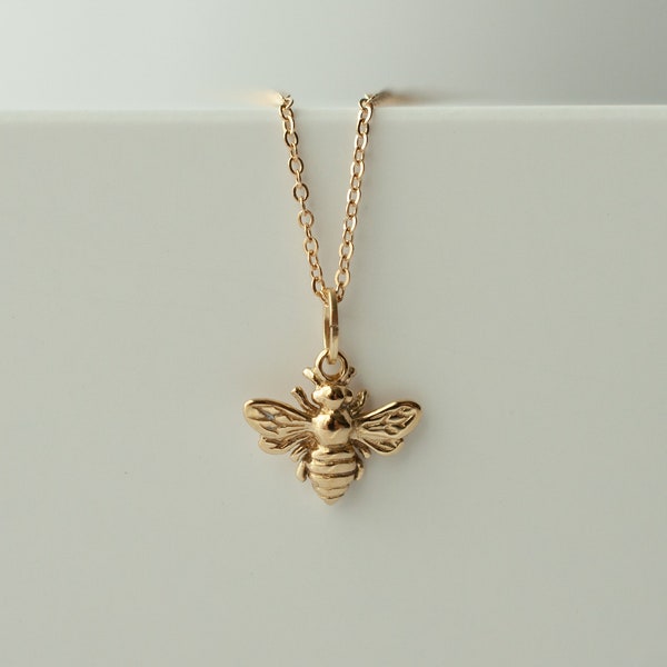 Bee Necklace - Etsy