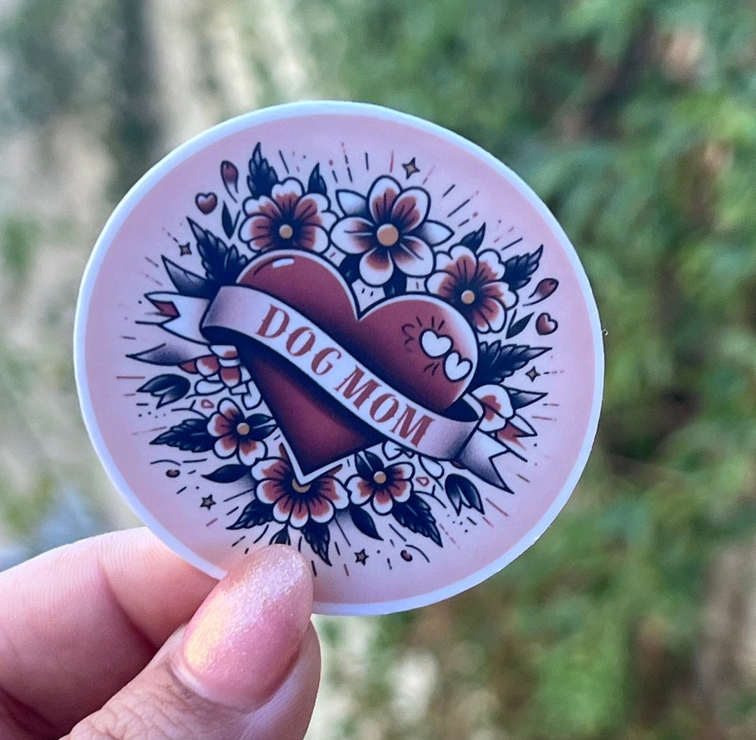 NEW Dog Mom. Dog Lovers Sticker - Etsy