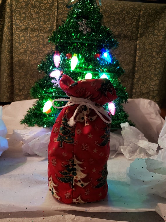 holiday drawstring gift bags