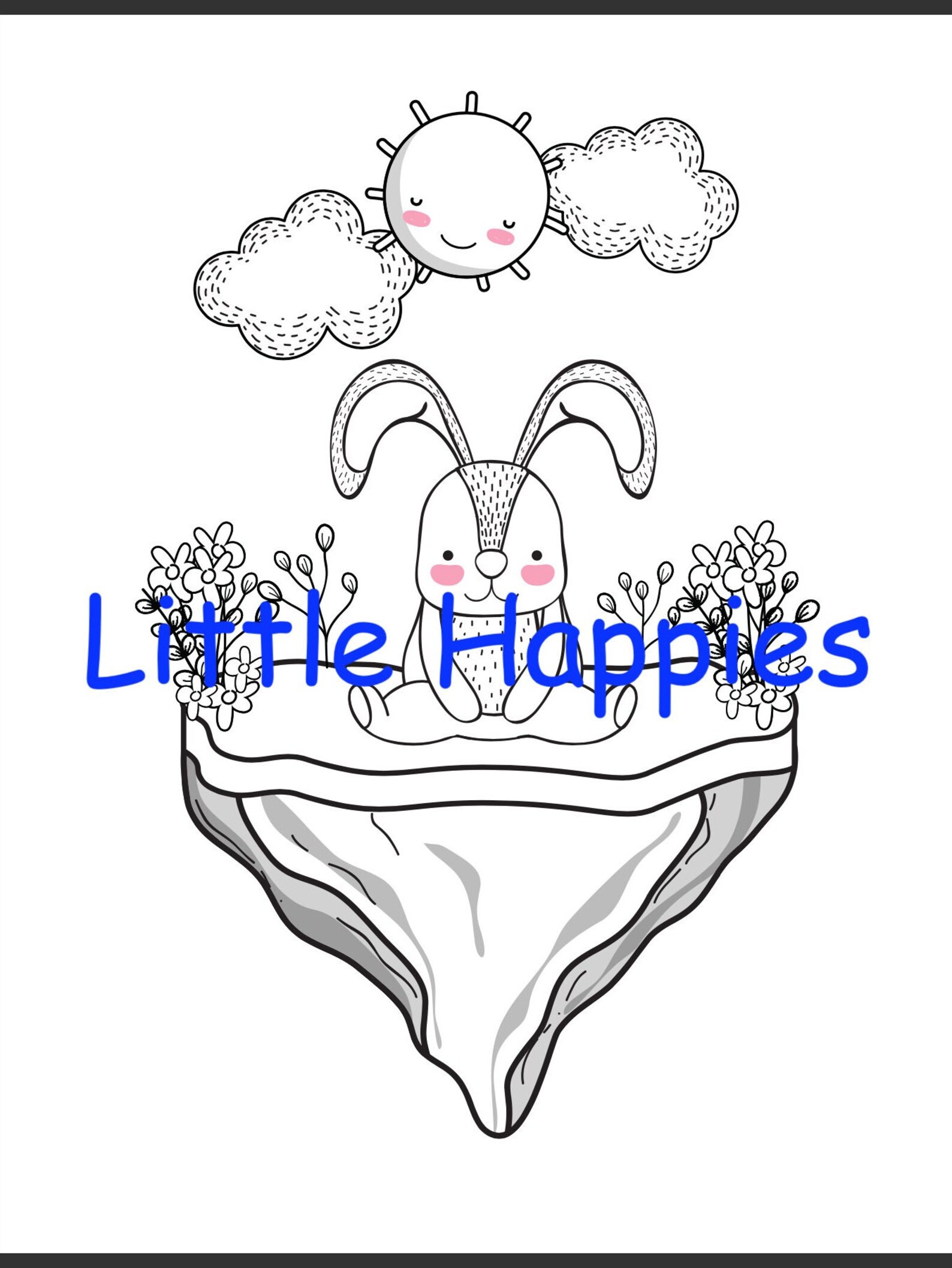 Wild Animals Digital Coloring Book - Etsy