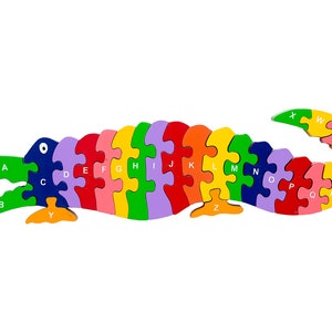 Alligator alphabet puzzle discount
