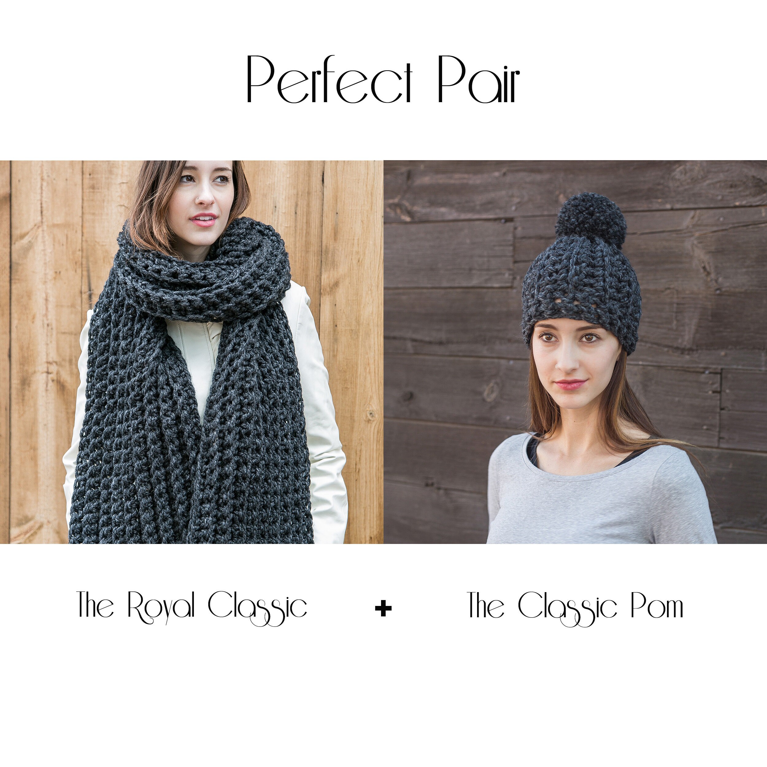 Handmade Oversized Scarf, Wool Blanket Scarf, Chunky Knit Scarves, THE