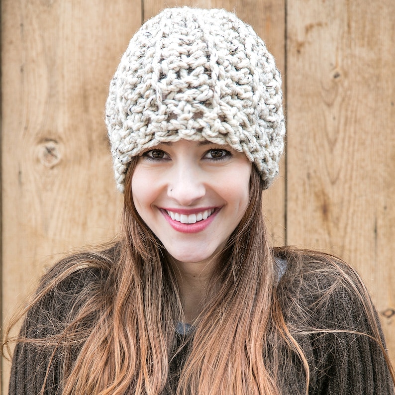 Chunky Wool Beanie, Unisex Knit Hat, Winter Accessories, THE CLASSIC