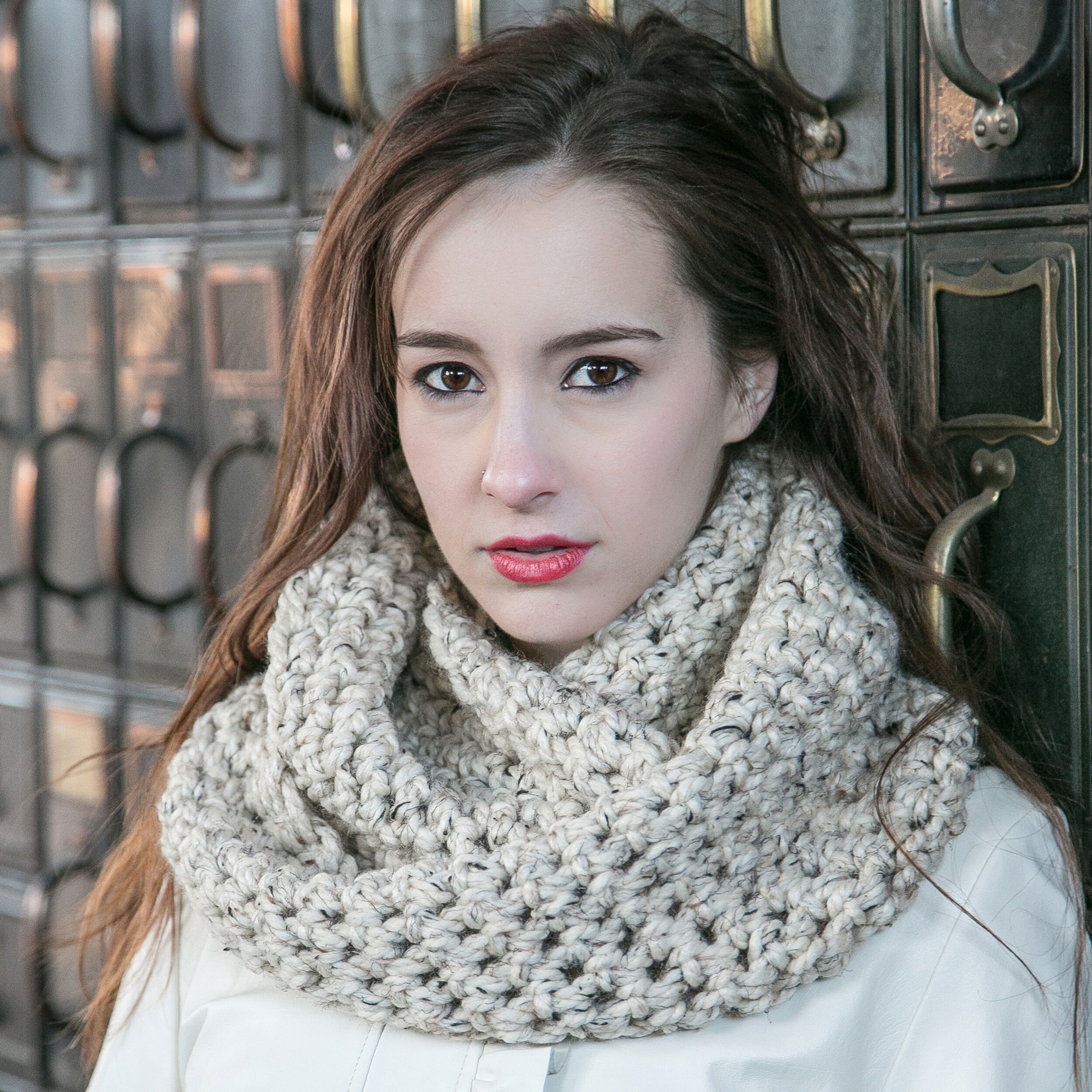 Winter Scarf By Uptown Girl Co Blanket Scarf 