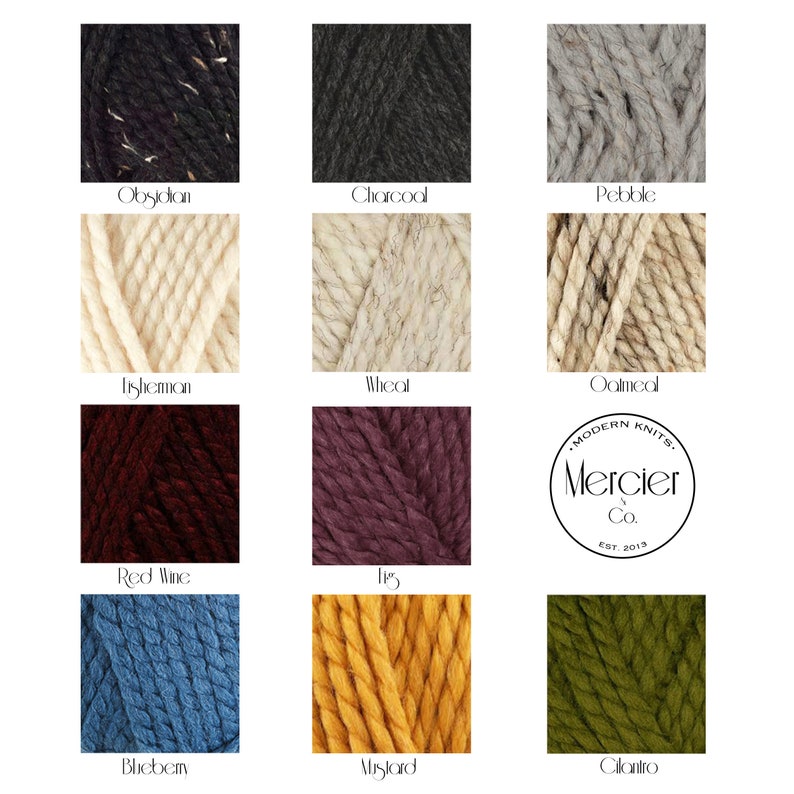 Chunky Knit Scarf in 11 colors, Unisex Winter Scarf, THE CLASSIC in 11 color options image 1