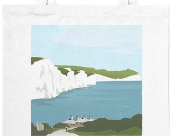 TOTE - Seven Sisters, South Downs National Park, detailed print