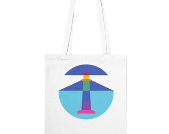 TOTE - Beachy head and lighthouse iconic Tote Bag (double-sided)