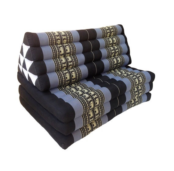 Thai Kapok Extra Wide 3-fold Floor Cushion Mat With Triangle