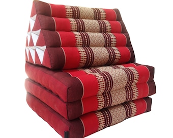 JUMBO 3 Fold Thai 100% Kapok Folding Mattress. 10 Triangles