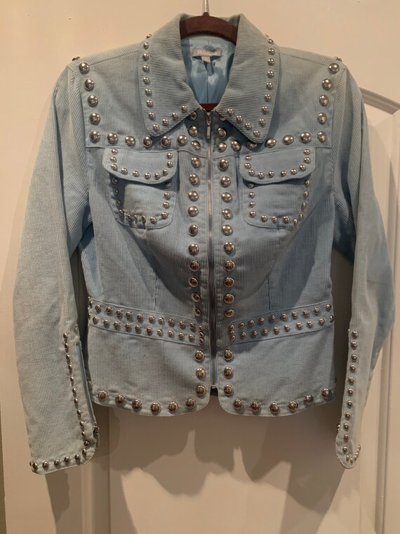 Vintage Studded Corduroy Jacket