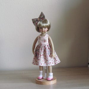 Pink dress set for Dianna Effner 13&quot; Little Darling  Hand Made OOAK by JEC