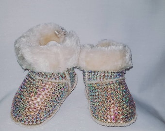 Baby bling boots