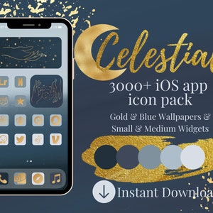 3000+ iOS 14 icons | Celestial aesthetic | iOS 15 | app icons | iOS 14 aesthetic | iphone icons