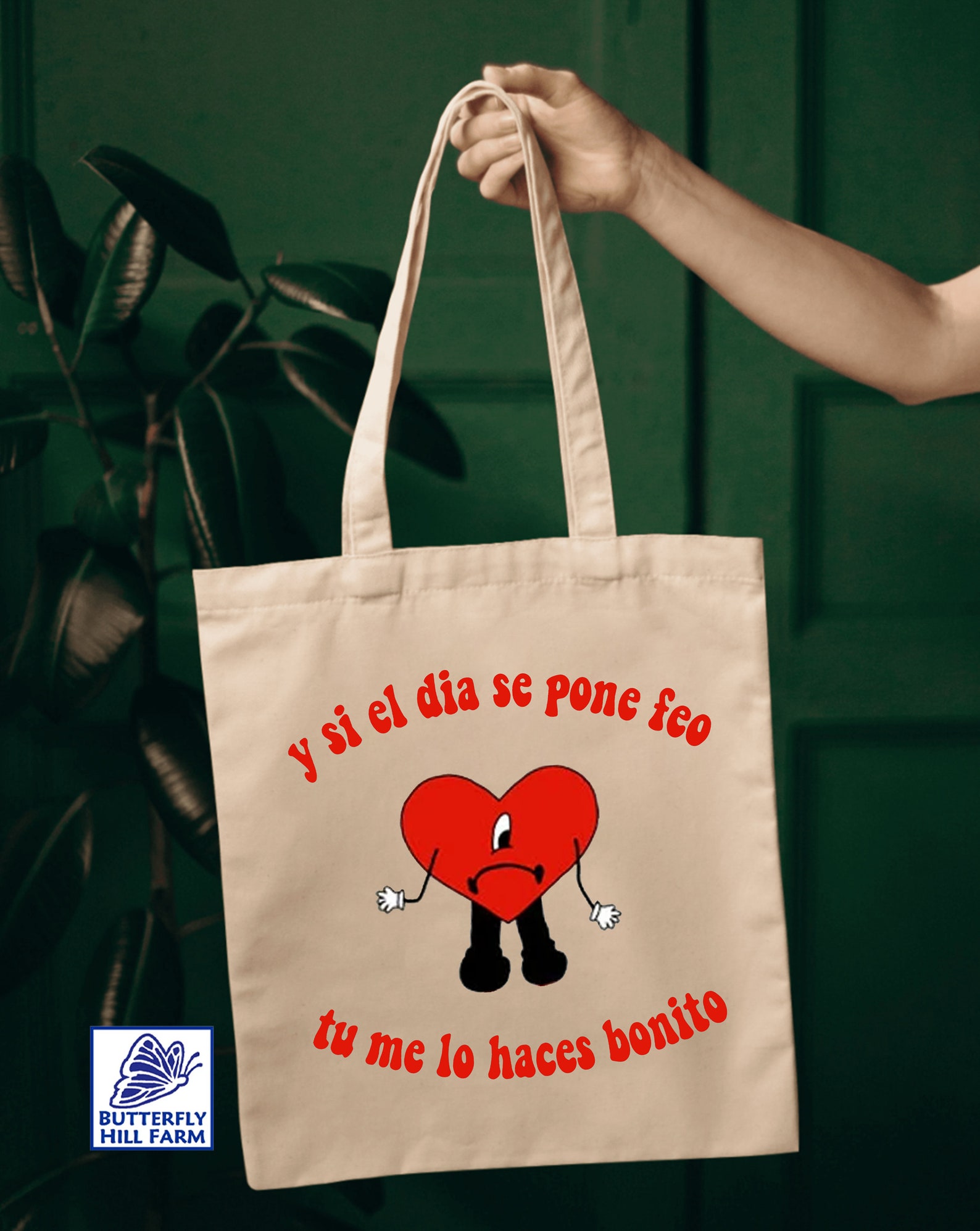 Bad Bunny Bolsa De Tela Tote Bag Bad Bunny Tote Bag - Etsy Australia