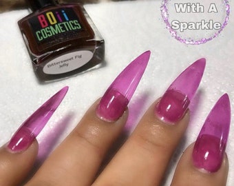 Jelly Nail Polish Etsy