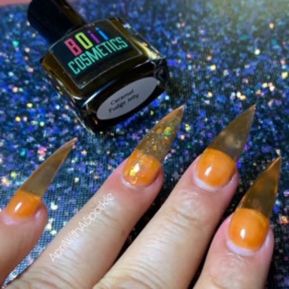 Jelly Nails Jelly Nail Polish Caramel Fudge Jelly Etsy