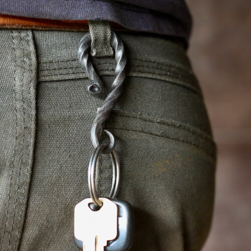 Belt Loop Key Chain Key Loop Etsy