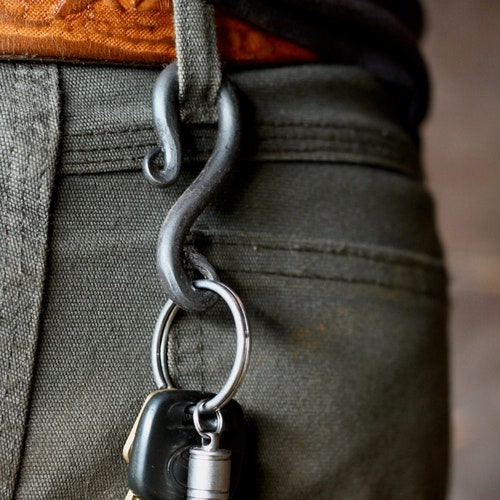 Belt Loop Key Chain Key Loop Etsy