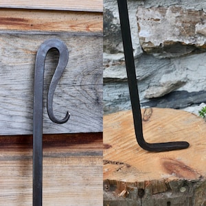 The Beast Fire Pit Poker | Hand Forged Fire Poker, Blacksmith Fire Tool, Campfire Poker, Gift For Him, Iron Anniversary Gift