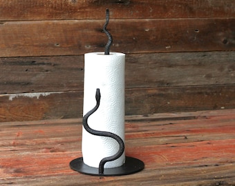 Rattlesnake Paper Towel Holder