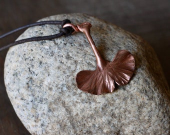 Ginko Leaf Necklace