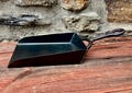 Hand Forged Wrought Iron Fireplace Shovel: Fire Pit Ash Tool