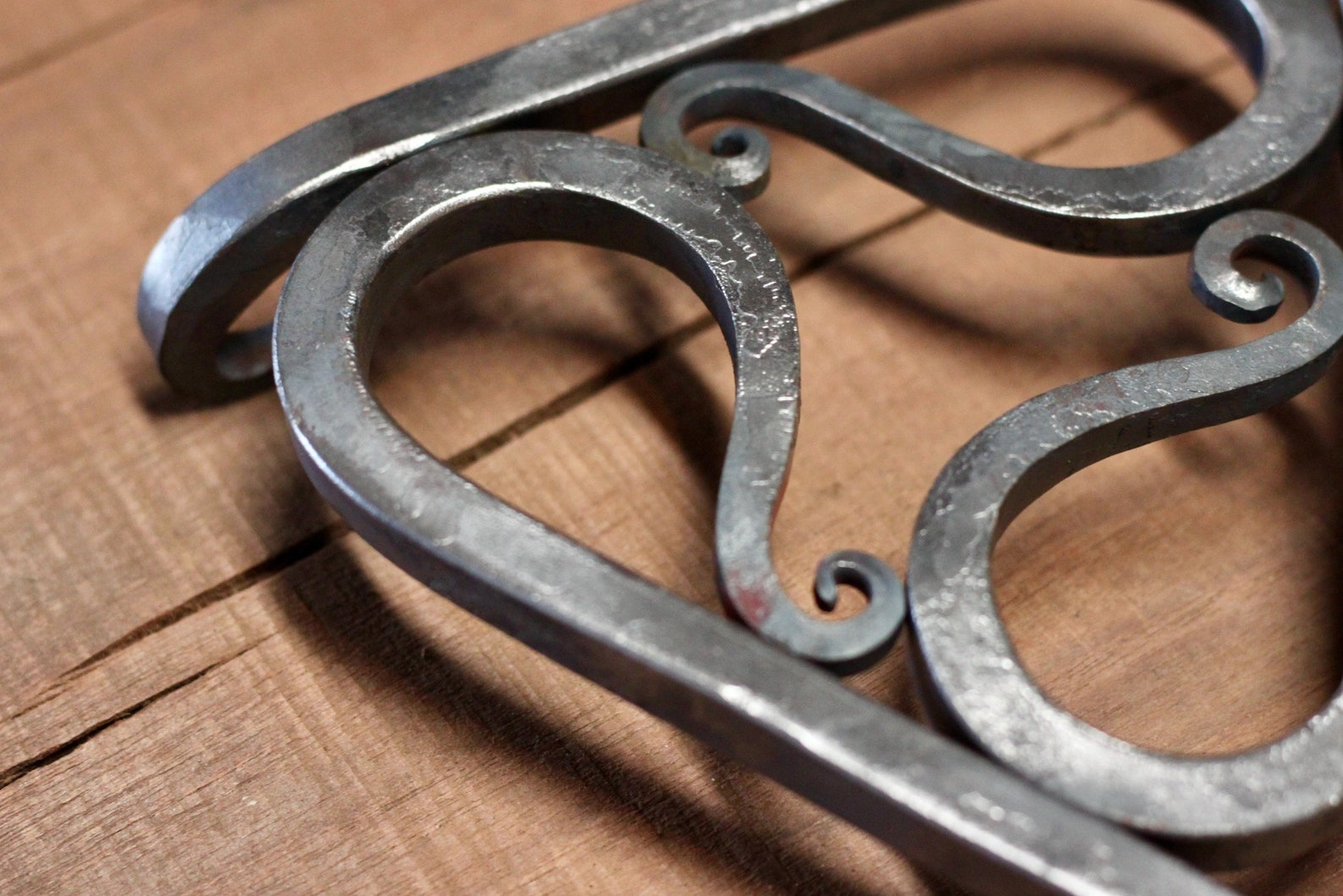 Hand Trivet Blacksmith Pot Holder Etsy
