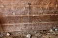 Hand Forged Iron Fire Poker: 34" Blacksmith Fire Tool