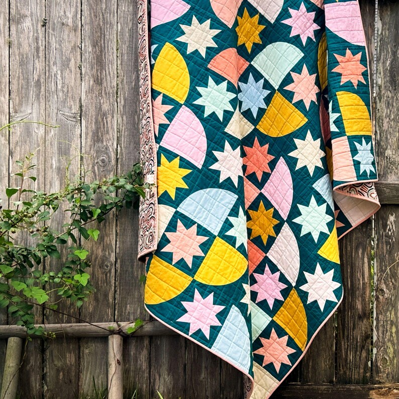 Spark Patterns Spark Quilt Pattern, Curved Piecing and Foundation Paper Piecing (PDF ...