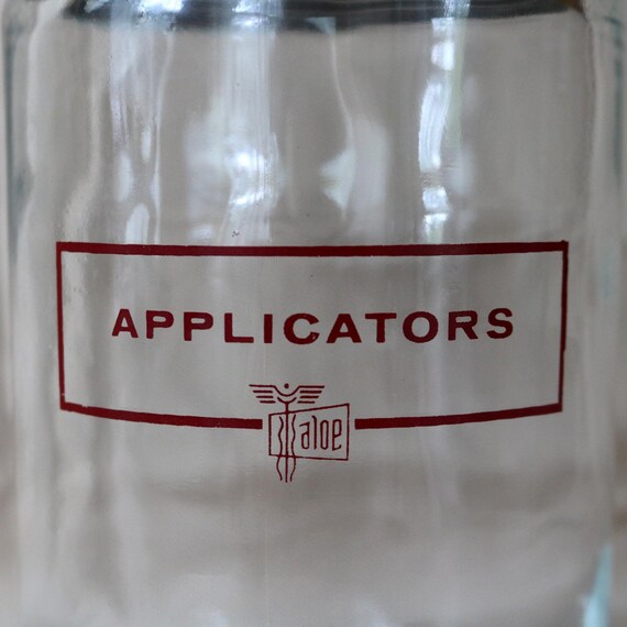 Ancien Flacon D'apothicaire En Verre Transparent - étiquette B&L O Co 11 - Pré-1930 - Avec Bouchon