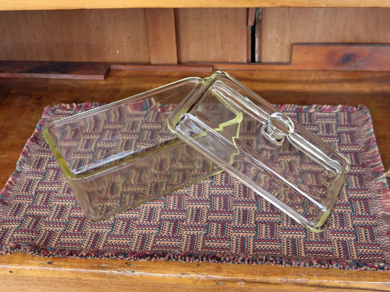 Westinghouse Clear Glass Loaf/Bread Pan with Domed Lid Etsy