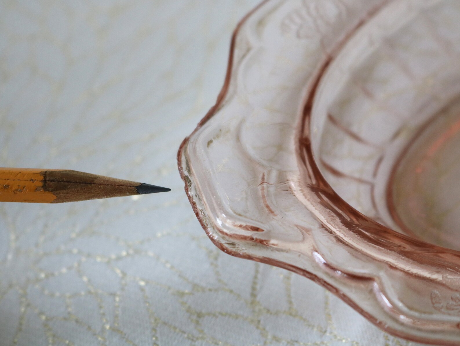 Hocking Glass 11.25 x 5.75 Mayfair Etsy