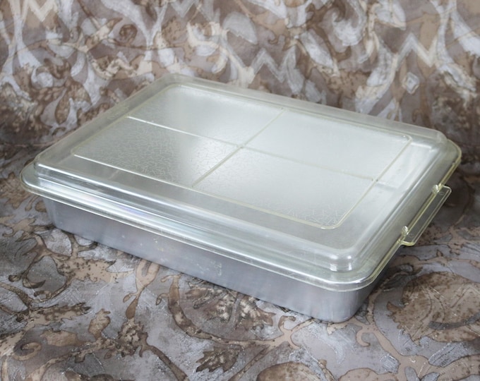 13 X 9 REMA Air Bake, Doublewall, Insulated, Cake Baking Pan With Lid Aluminum Plastic Lid Etsy
