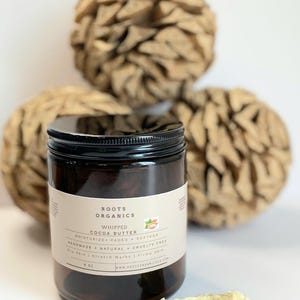 Whipped Organic Cocoa Butter  (8oz), Skincare, Shea Butter