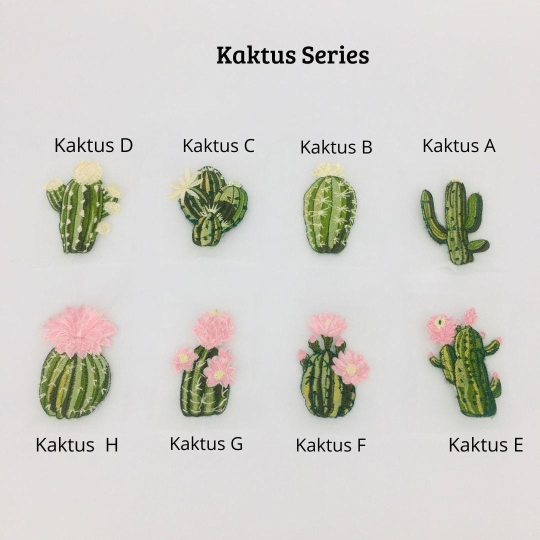 Toppa Termoadesiva Cactus Con Paillettes – 7,3 X 3,6 Cm – Ricamo Dettagliato – Applicabile A Stiratura O Cucito – Per Jeans, Giubbotti, Borse