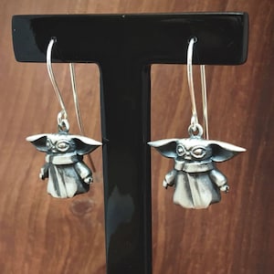 The Child silver earrings image 1