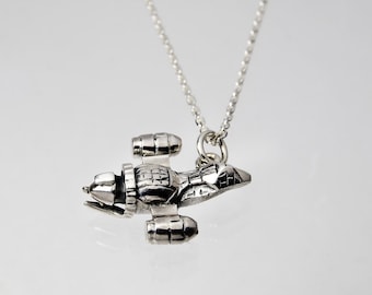 Firefly silver necklace