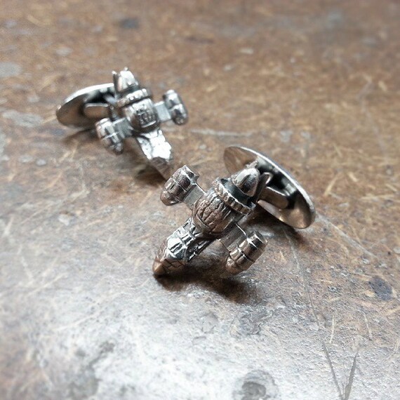 ホタルのシルバーカフスボタン - Etsy 日本 