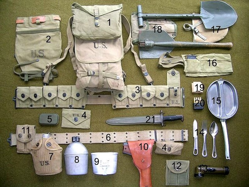 Экипировка us Army 1943