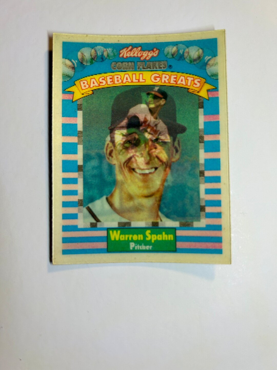Warren Spahn Card - Etsy