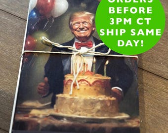 Trump Birthday Card Pack