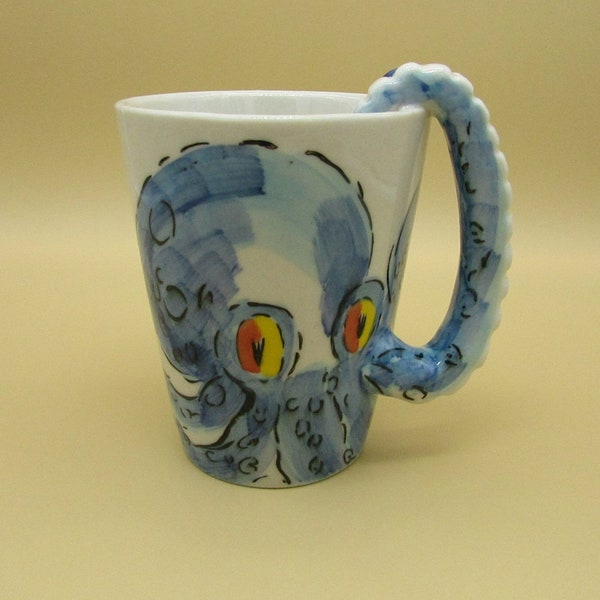 Octopus Mugs Etsy
