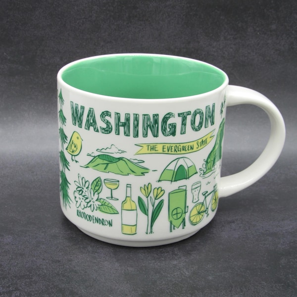 Starbucks Been There Series Washington State Coffee Mug
