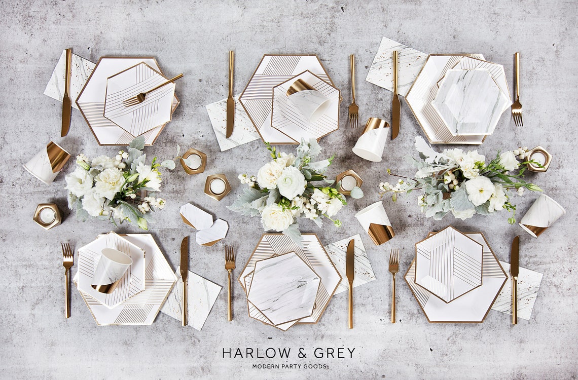 Wedding Partyware Bridal Shower Partyware NYE Partyware Etsy